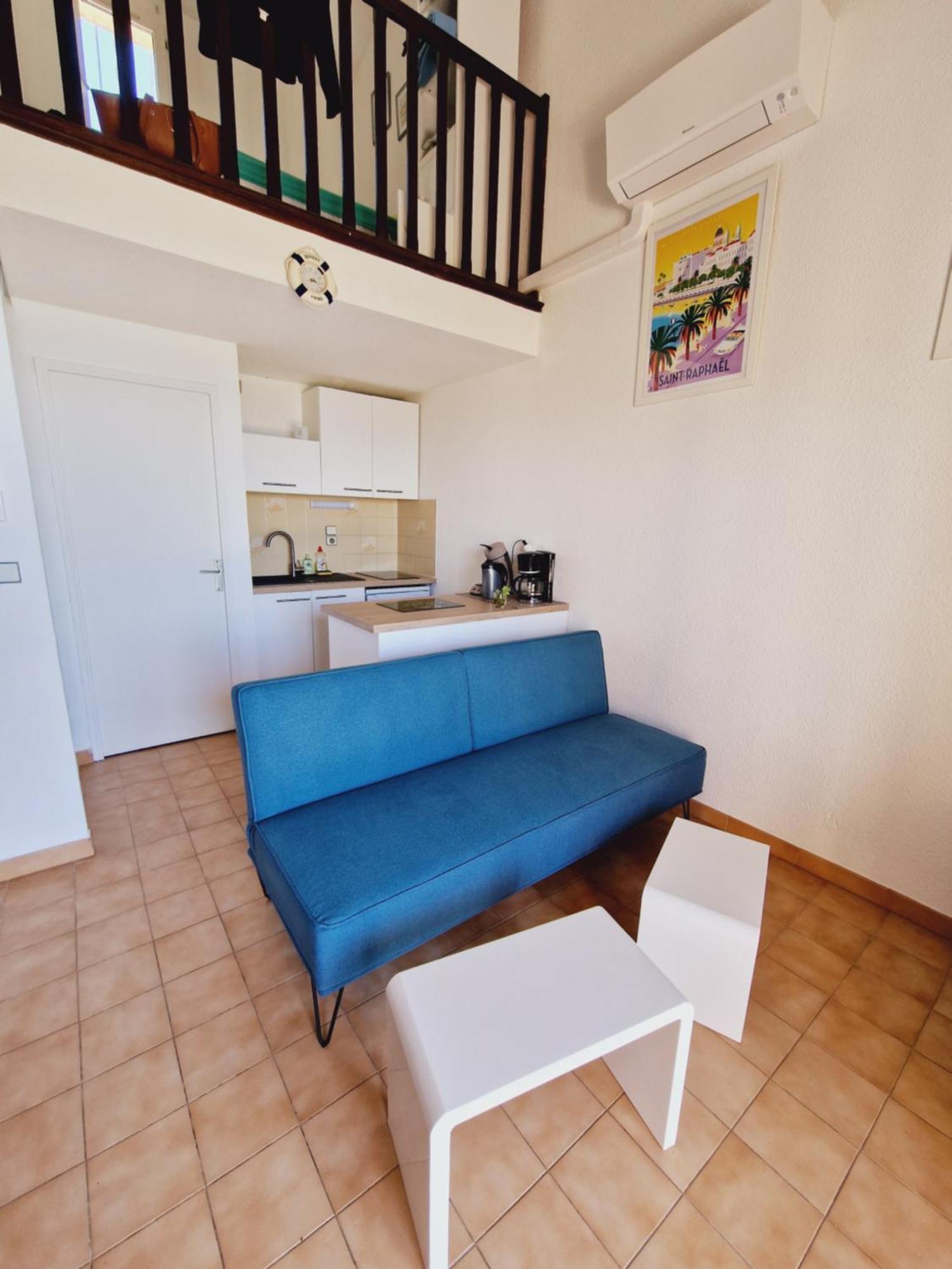 Duplex, Vue Panoramique Sur La Mediterranee, Piscine, Garage Сен-Рафаель Екстер'єр фото