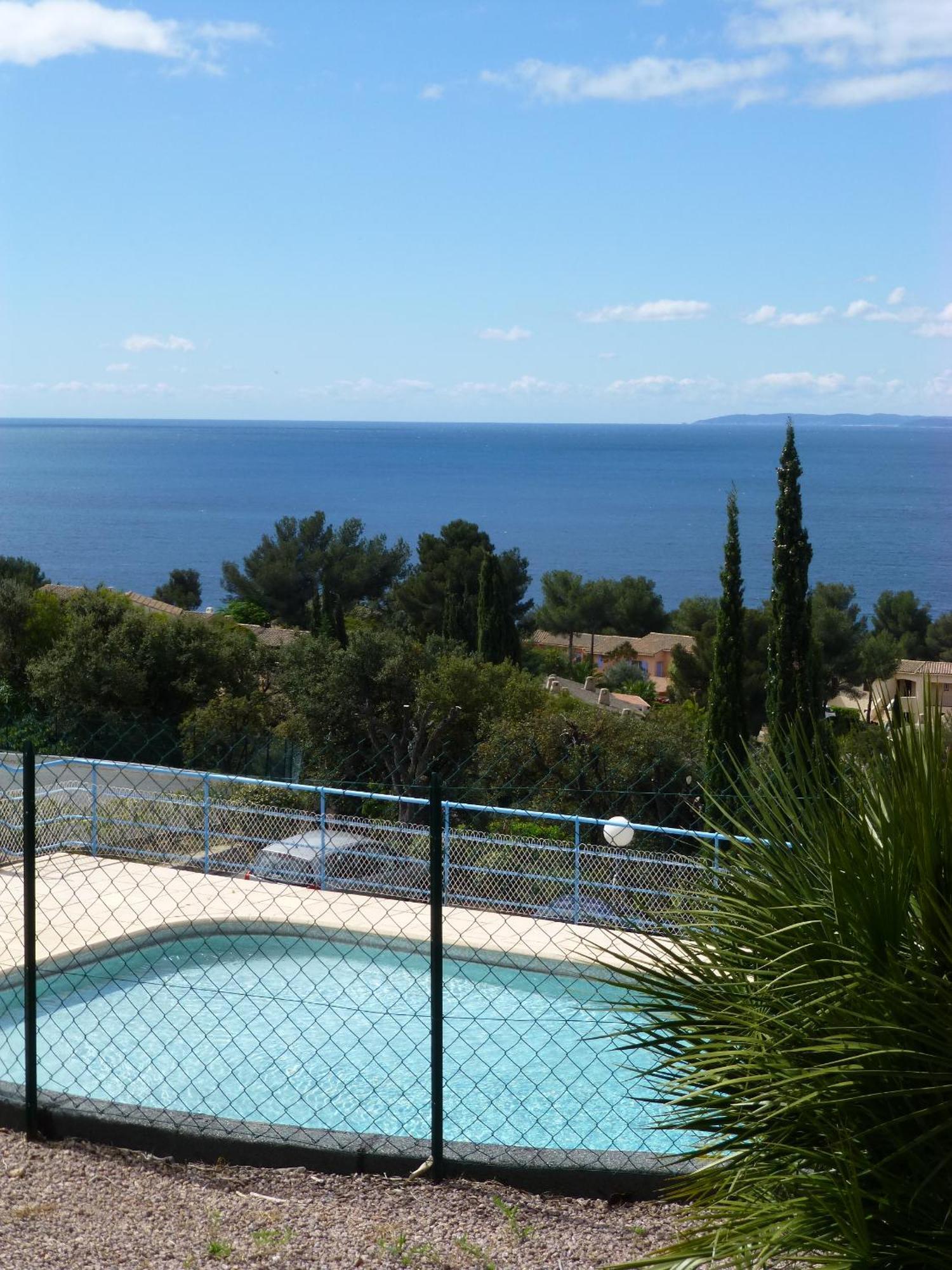 Duplex, Vue Panoramique Sur La Mediterranee, Piscine, Garage Сен-Рафаель Екстер'єр фото