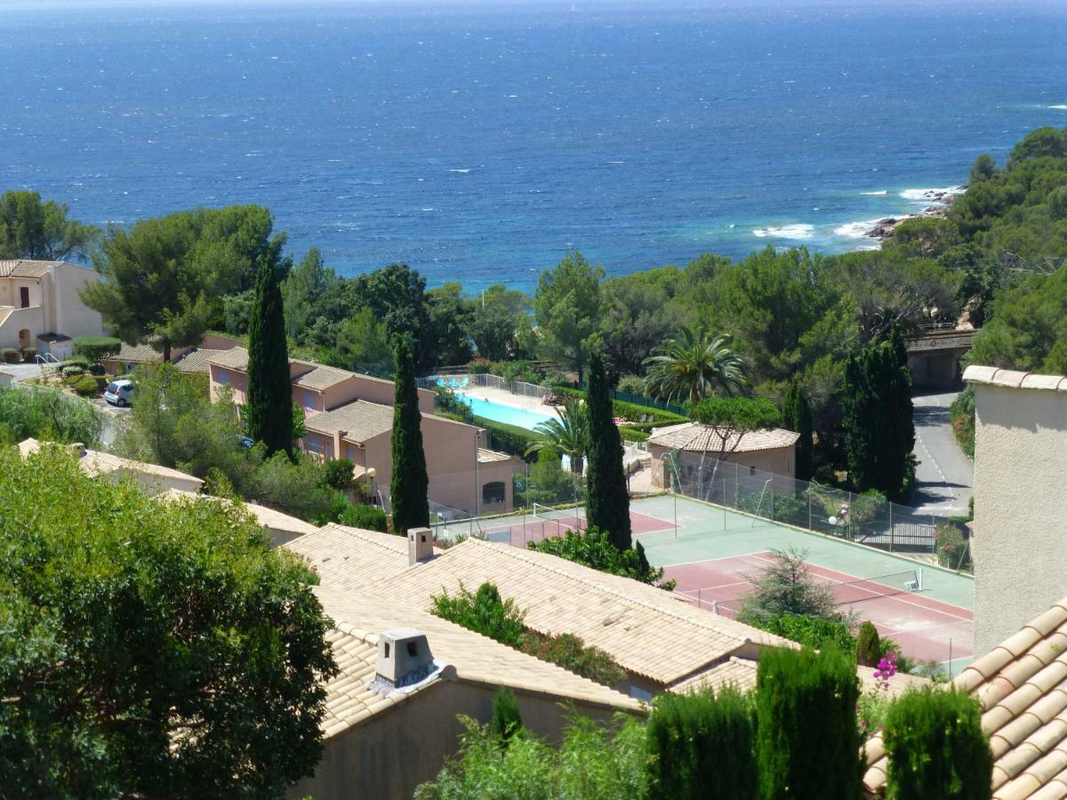 Duplex, Vue Panoramique Sur La Mediterranee, Piscine, Garage Сен-Рафаель Екстер'єр фото